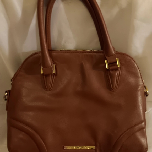 Steve Madden tan studded Crossbody Satchel - Picture 3 of 10